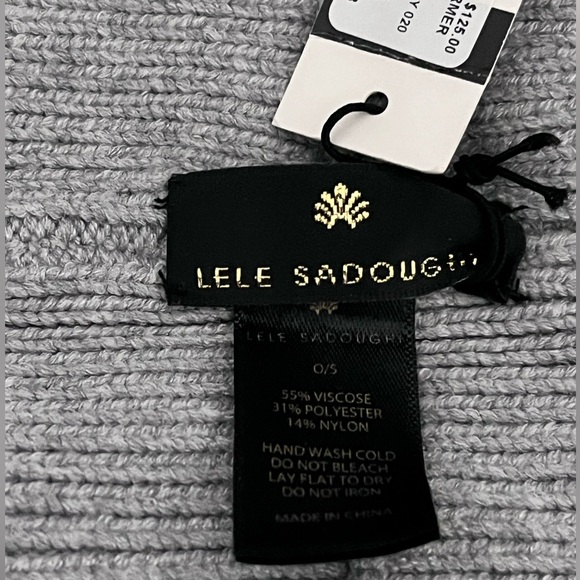 ❌ON SALE❌LELE SADOUGHI AUTHENTIC LIGHT GREY 14K GOLD-PLATED STUDDED EAR WARMER - Picture 11 of 17